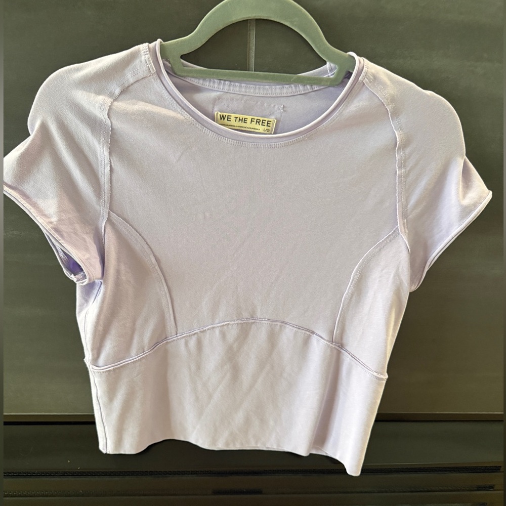 We The Free Light Purple tee